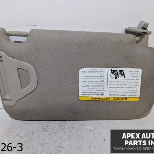 OEM 2016-2019 Nissan Sentra 1.8L FRONT RIGHT SIDE SUNVISOR GRAY 964014AT7A