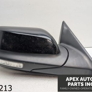 OEM 2017 Ford Explorer Right Passenger  Side View Door Mirror Blind Black