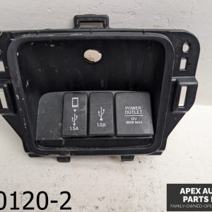 OEM 2017 Honda CR-V CRV 2.4L Center Console Storage Charger Power Outlet