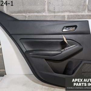 OEM 2020 Nissan Altima 2.5L Rear Left Driver Interior Door Trim Panel Black