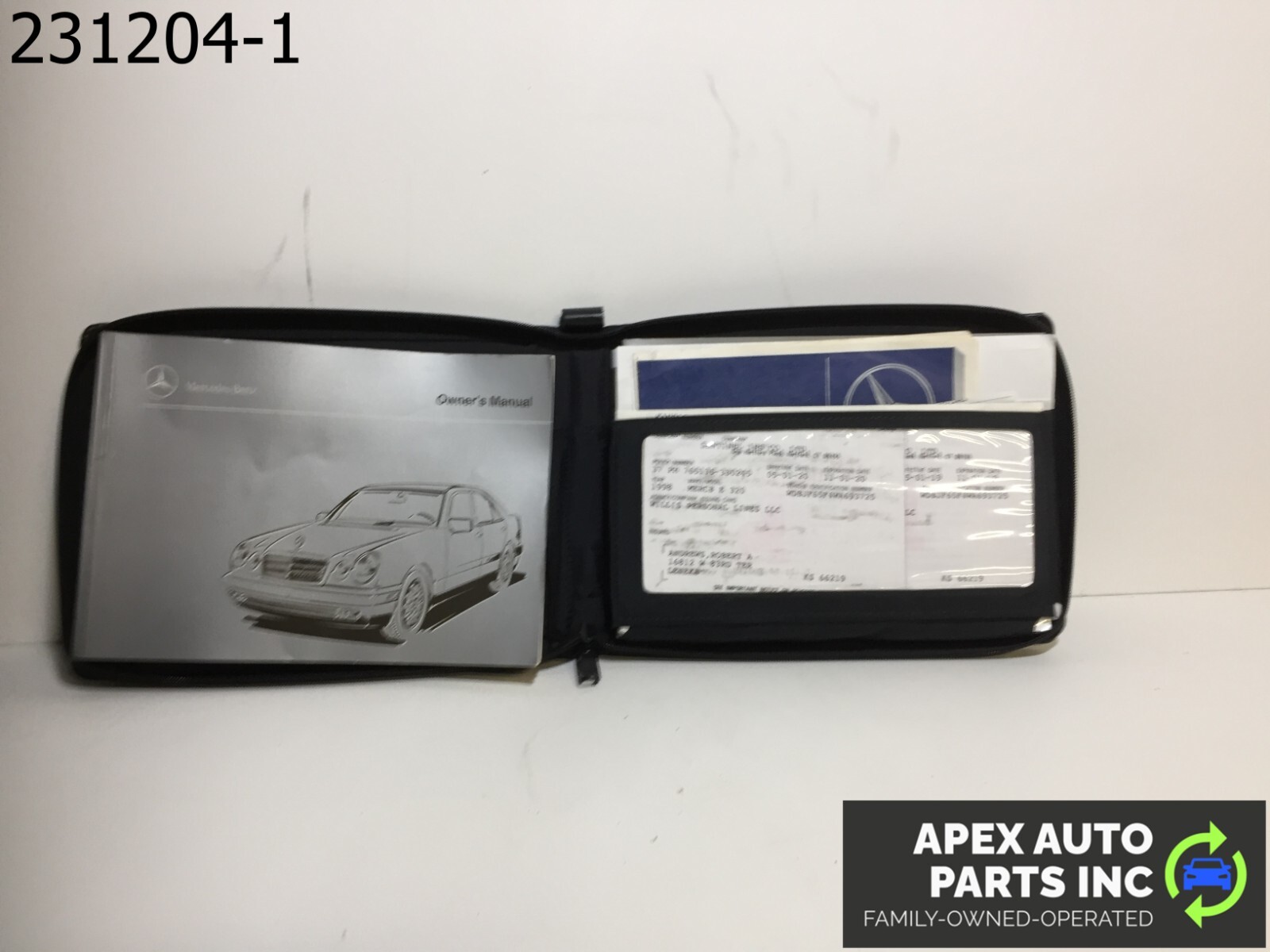 OEM Mercedes ES320 1998 OWNERS MANUAL W/ CASE - Image 8
