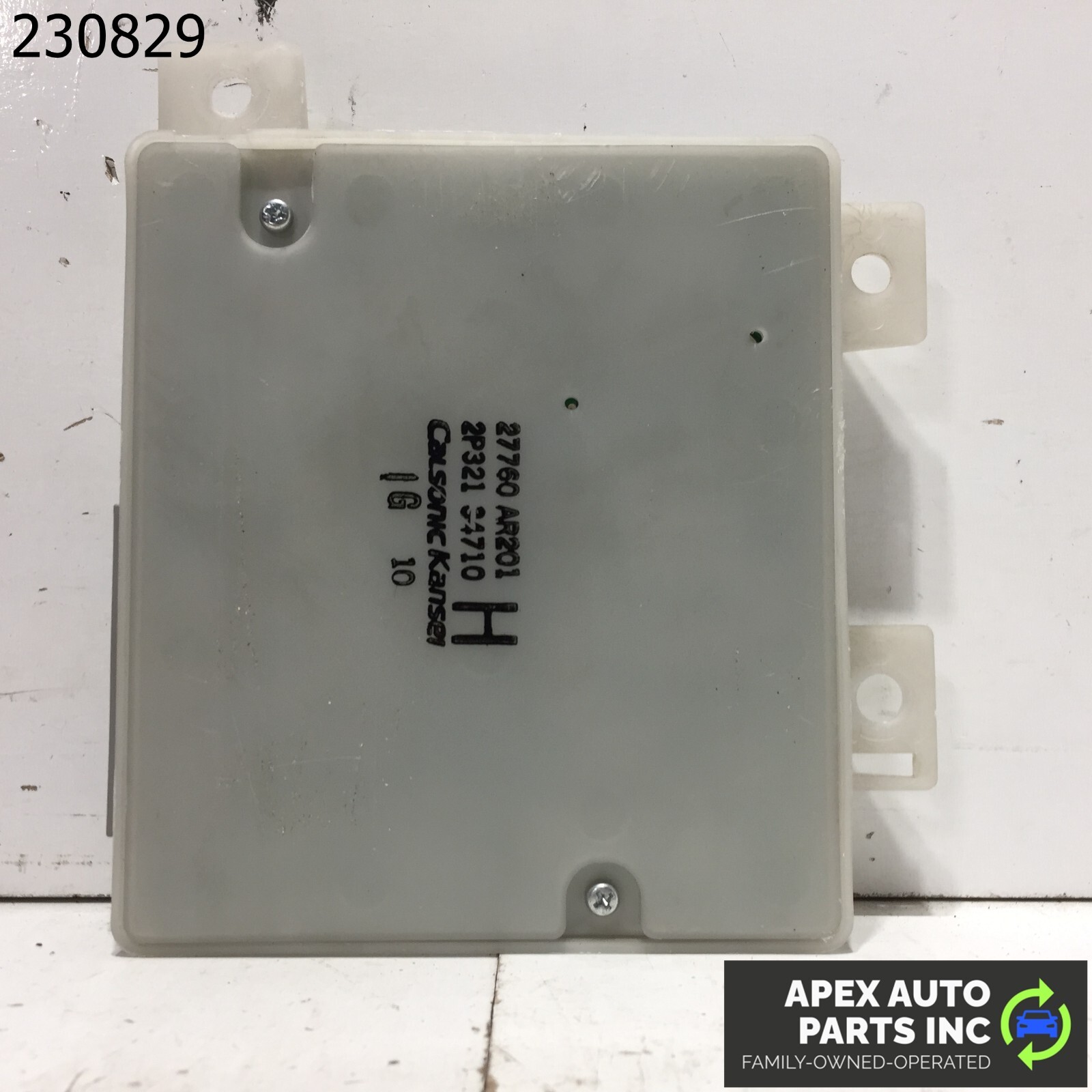 02 INFINITI Q45 TEMPERATURE CONTROL MODULE W/O REAR AUTO AIR 27760AR201 - Image 5