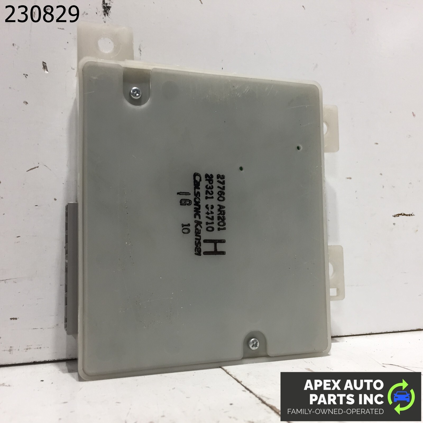 02 INFINITI Q45 TEMPERATURE CONTROL MODULE W/O REAR AUTO AIR 27760AR201 - Image 6