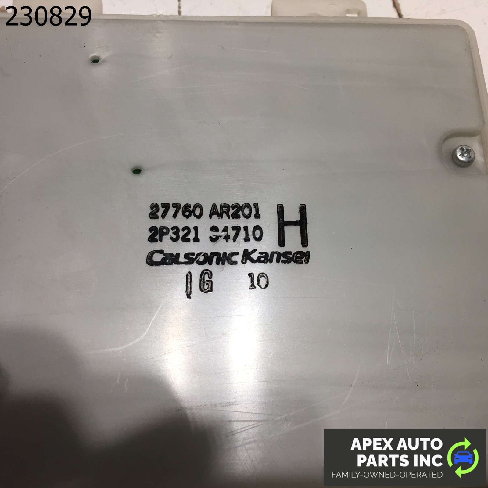 02 INFINITI Q45 TEMPERATURE CONTROL MODULE W/O REAR AUTO AIR 27760AR201 - Image 9