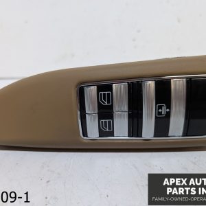 07-13 Mercedes W221 S550 Right Passenger Side Door Window Switch Control Trim