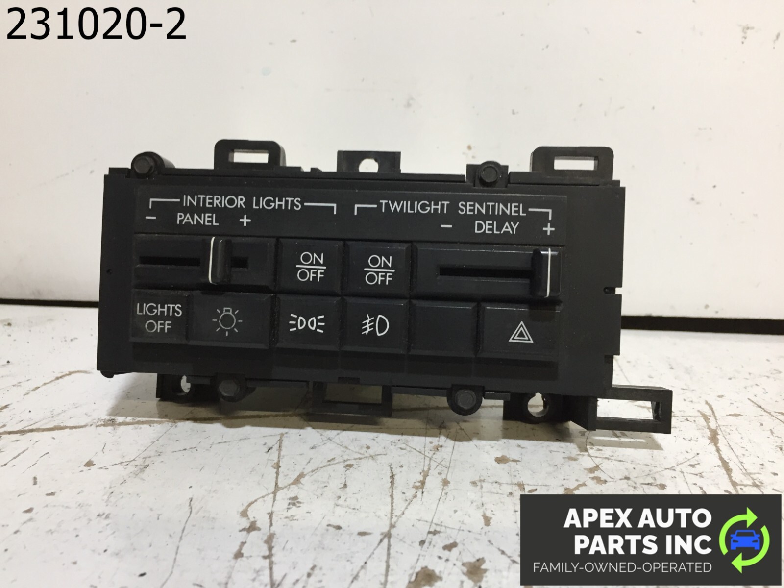 1990 Cadillac Allante Auto Headlamp Head Light Switch