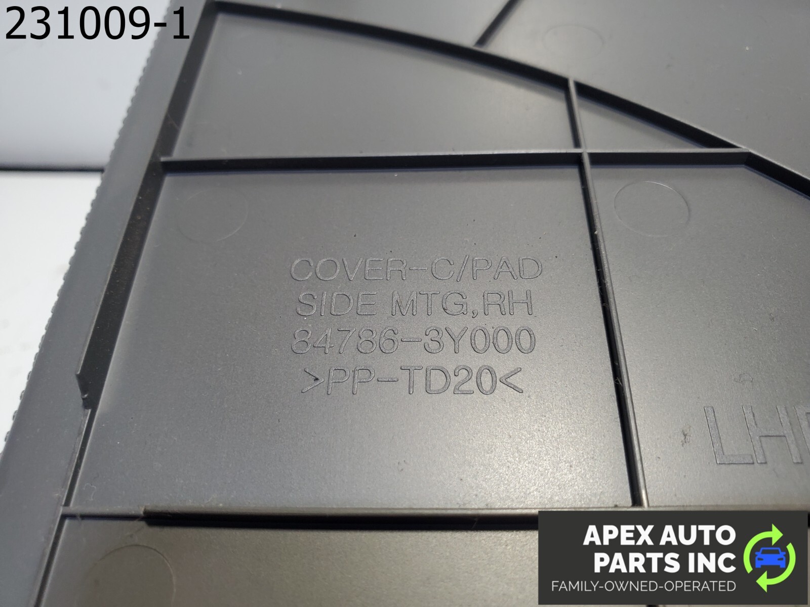 2011 2012 2013 HYUNDAI ELANTRA RIGHT DASH END CAP COVER OEM - Image 8