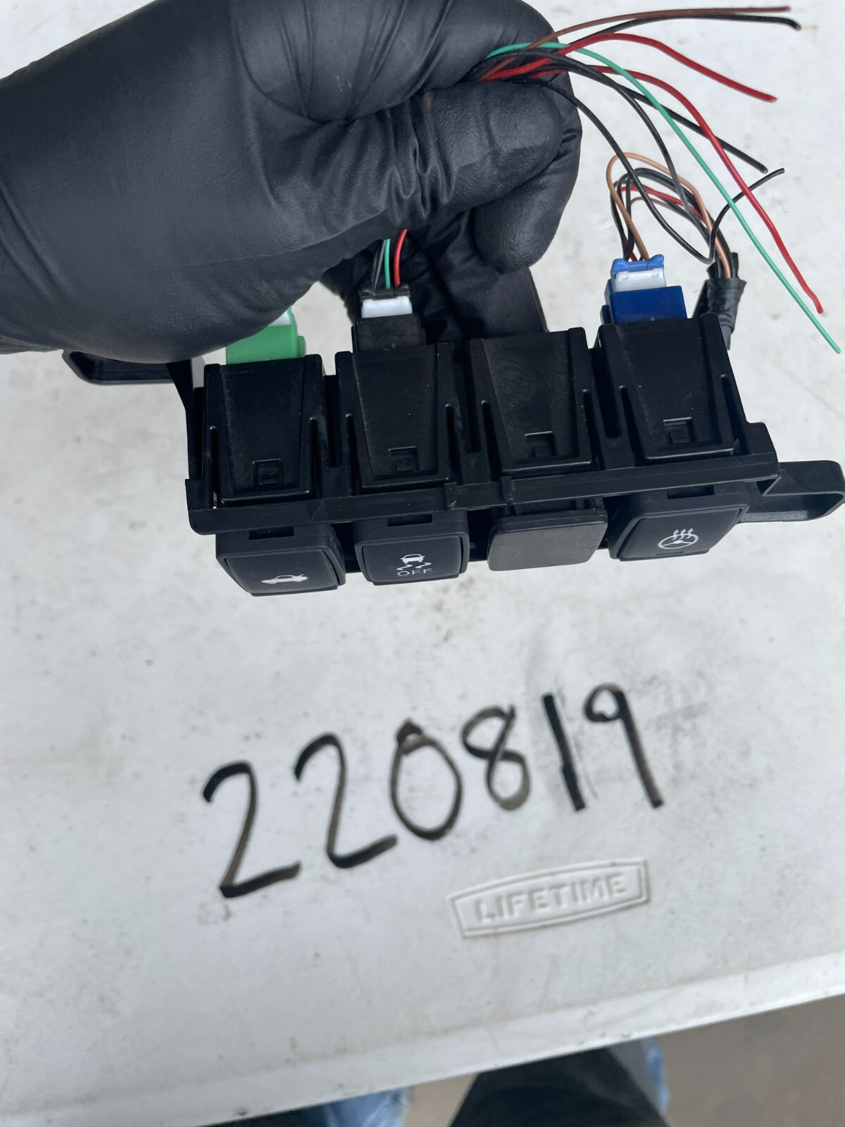 2016 2017 2018 Nissan Altima Traction Control Heated Steering Switch Button OEM - Image 4