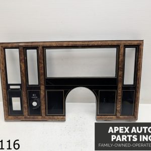 OEM 1981 Buick Riviera 5.0L DASH INSTRUMENT CLUSTER SPEEDOMETER BEZEL TRIM