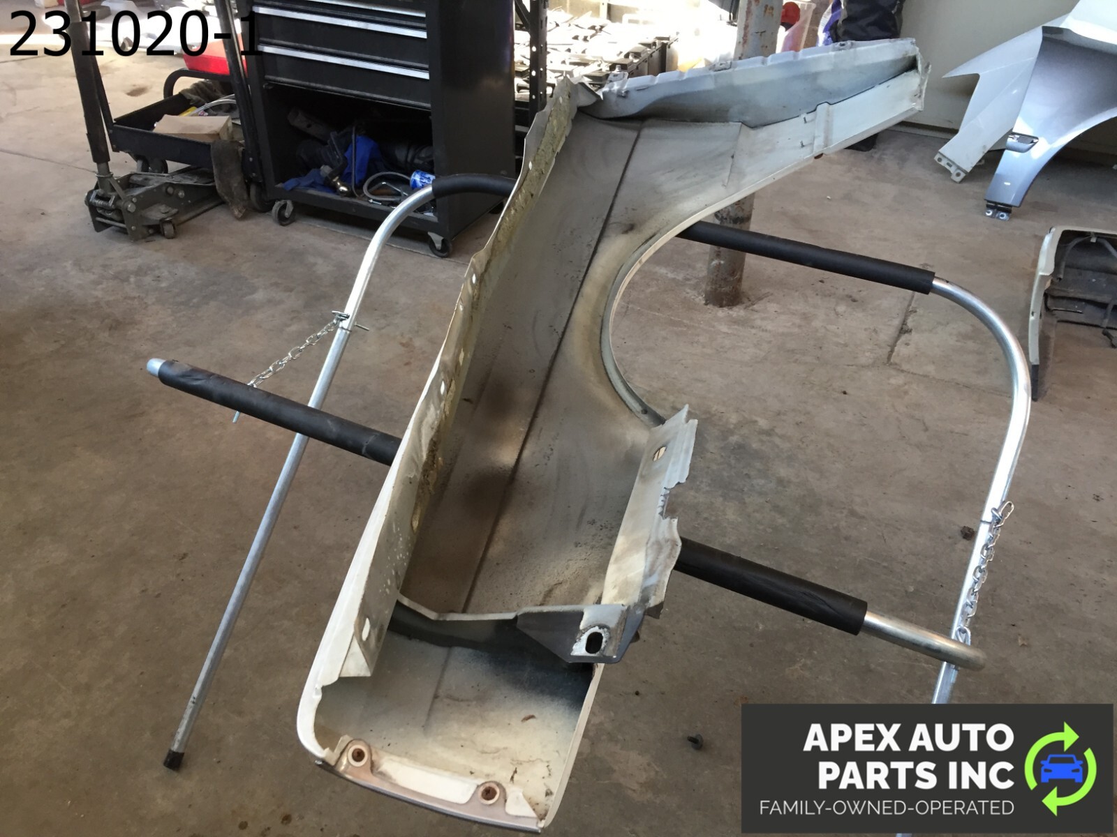 OEM 1990 Cadillac Allante Front Right Passenger Fender Silver - Image 11