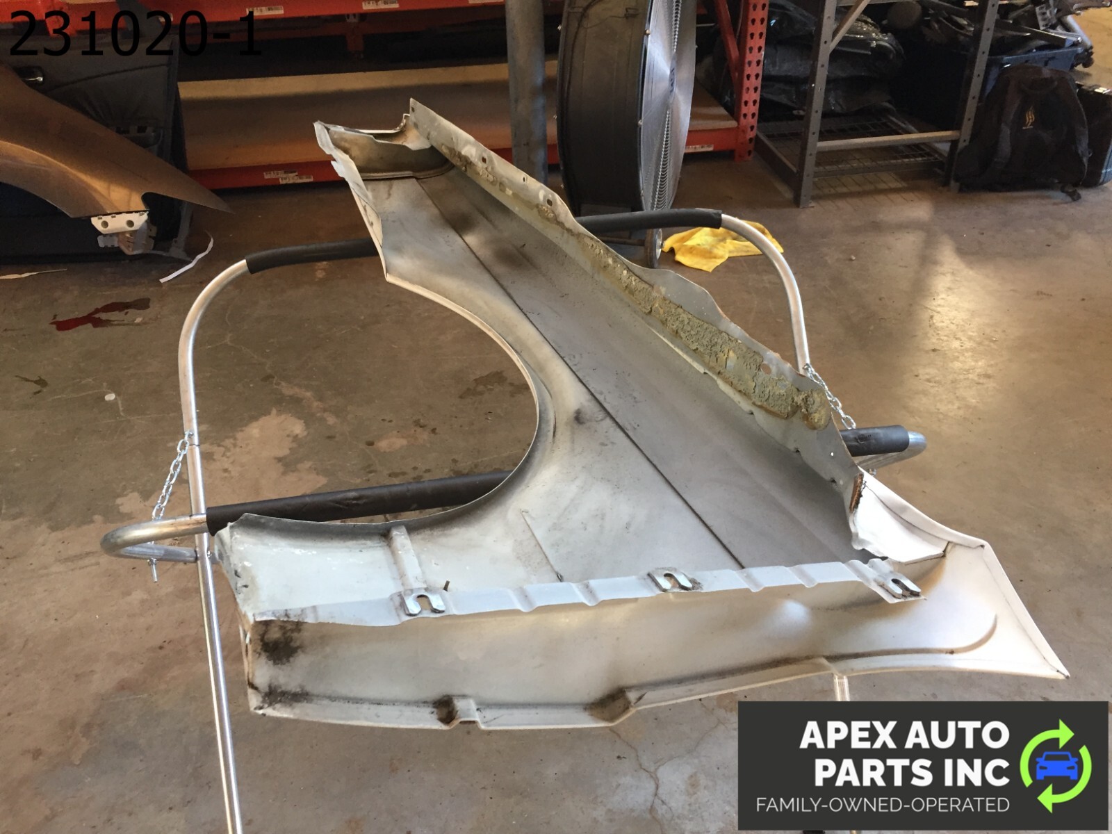 OEM 1990 Cadillac Allante Front Right Passenger Fender Silver - Image 12