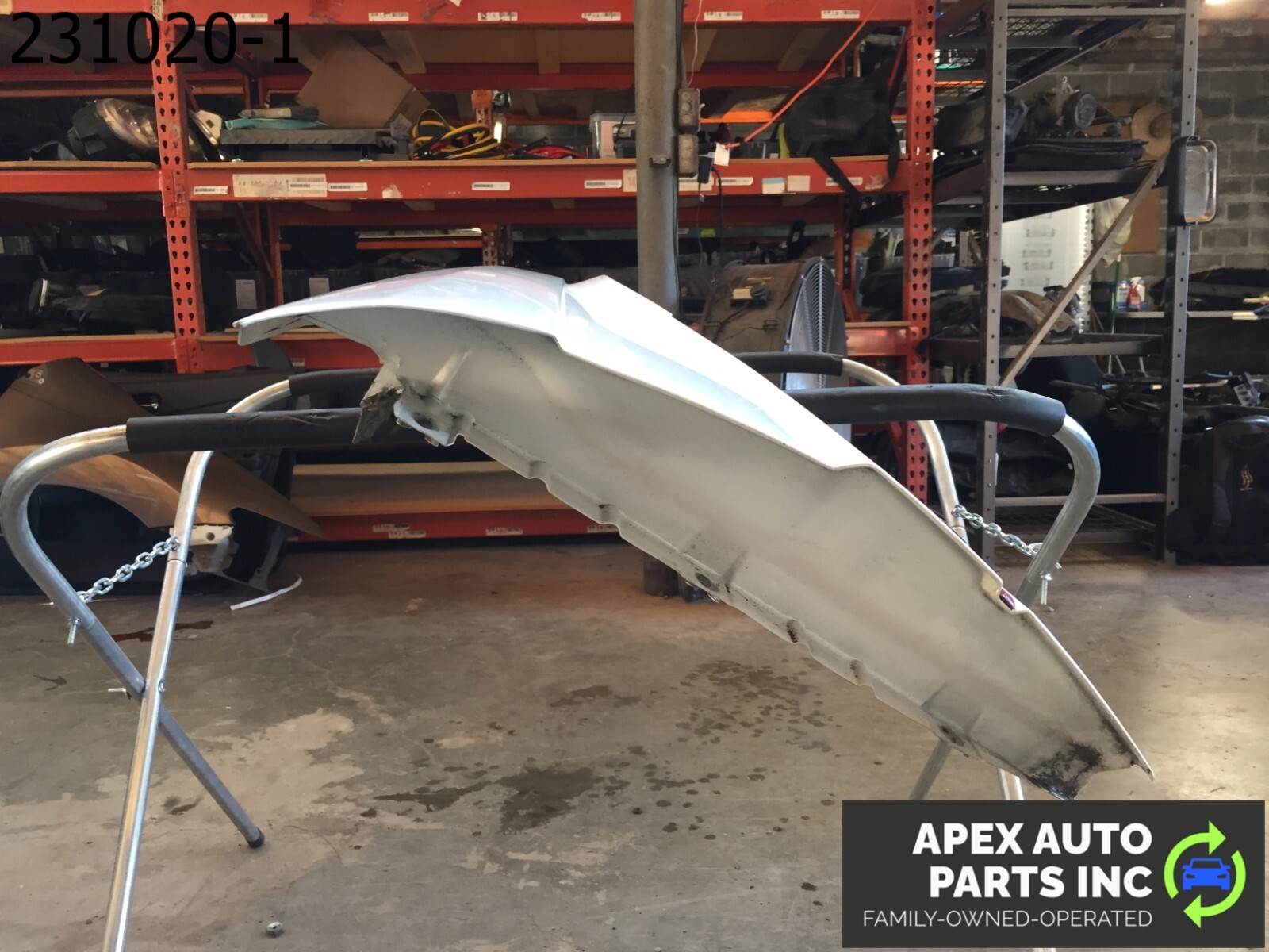 OEM 1990 Cadillac Allante Front Right Passenger Fender Silver - Image 9