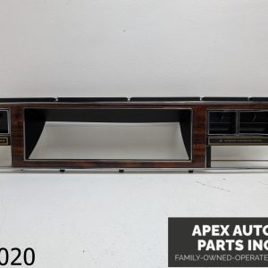OEM 1991 Chrysler Imperial 3.8L DASH CLUSTER BEZEL WOODGRAIN