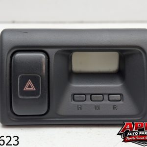 OEM 1999 Honda Accord 2.3L Dashboard Digital Clock & Hazard Switch 3970A-A200