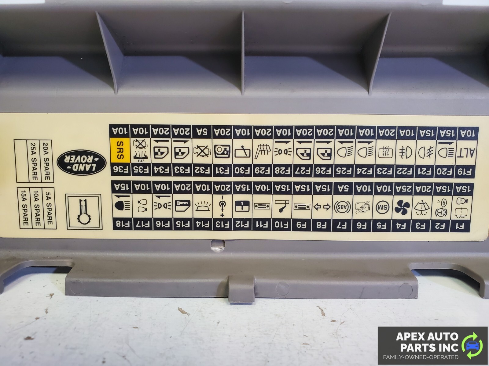 OEM 2002 2003 2004 2005 FREELANDER Instrument Dash Panel Fuse Box Lid Cover Trim - Image 8