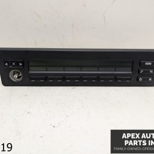 OEM 2002-2003 BMW 530i 3.0L Radio Stereo Face Plate 65.80-6914588