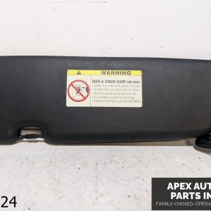 OEM 2002-2005 BMW 325CI 2.5L Convertible Sun Visor Right Passenger Side