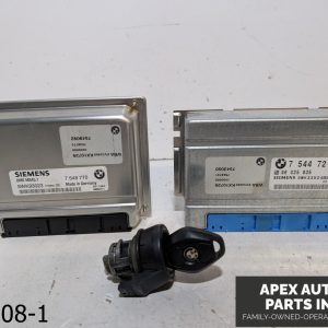 OEM 2002-2005 BMW 325i 2.5L Engine Computer Ecu Control Module Key Ignition Set