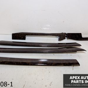 OEM 2002-2005 BMW 325i 2.5L Interior Dashboard Dash And Door Wood Trim Set Of 5