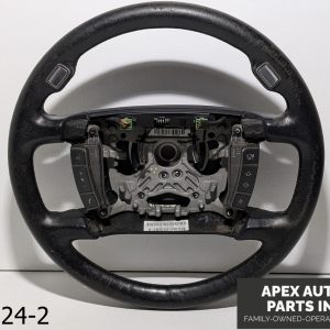 OEM 2002-2005 BMW 745i 4.4L Black Steering Wheel W/ Control Buttons