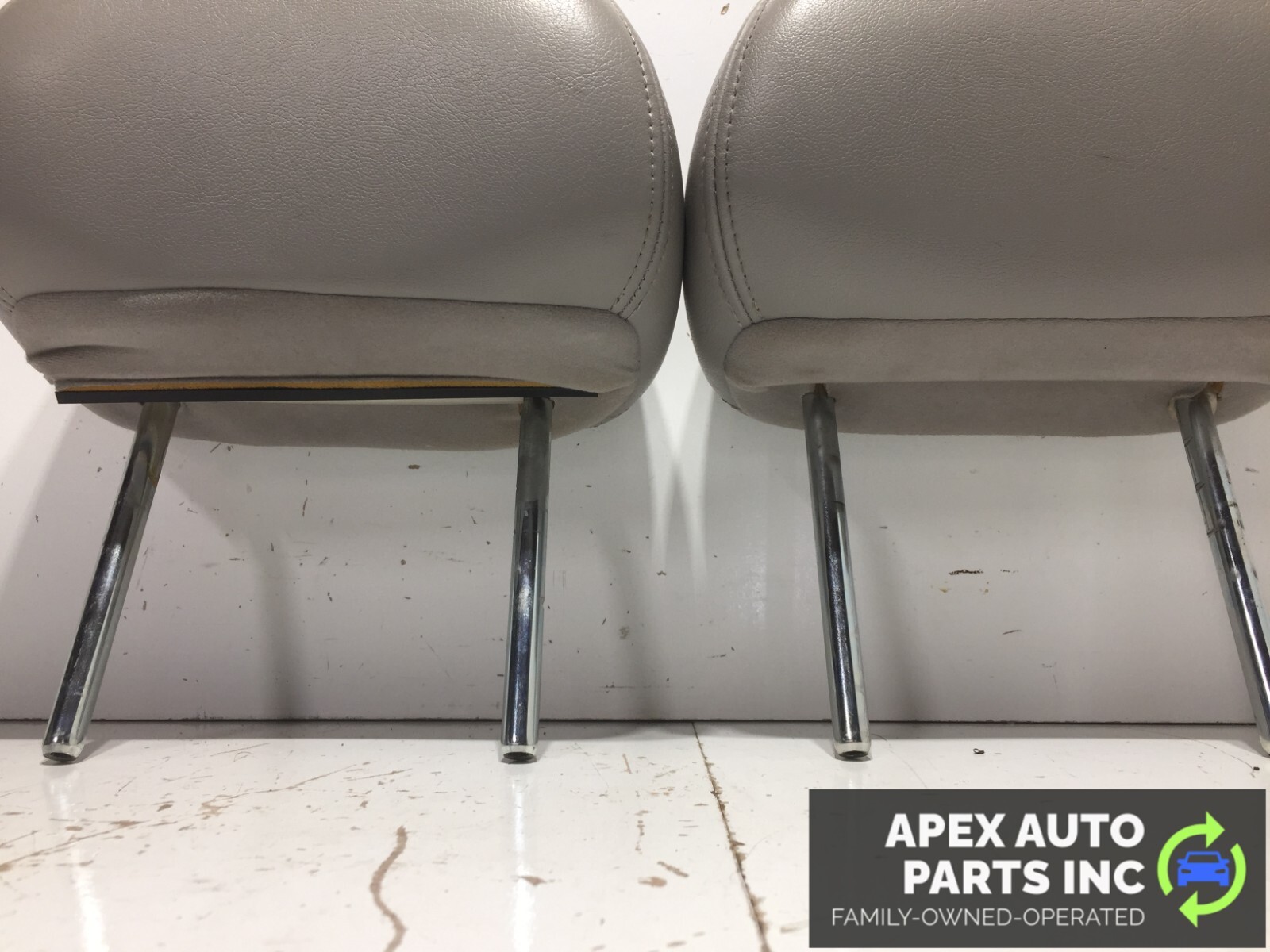 OEM 2002 Lincoln Ls Headrest Head Rest Front Driver Passenger Seat Light Gray - Image 5