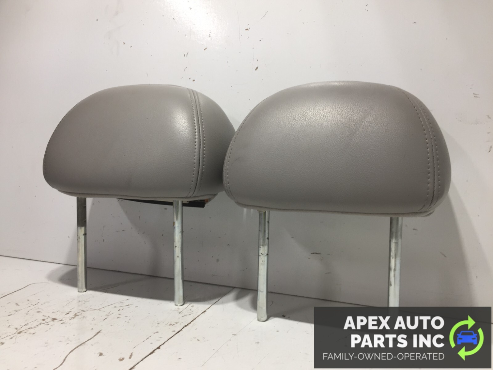 OEM 2002 Lincoln Ls Headrest Head Rest Front Driver Passenger Seat Light Gray - Image 8