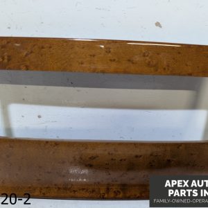 OEM 2003-2004 Infiniti M45 Dash Panel Trim Lower Center Wood Grain Bezel Cover