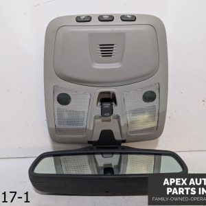OEM 2003-2006 Volvo XC90 OVERHEAD CONSOLE W/SUNROOF REAR VIEW MIRROR DOME LIGHT