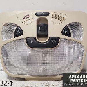 OEM 2003-2009 Mercedes CLK350 3.5L OVERHEAD DOME LIGHT BEIGE A2098202501
