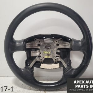 OEM 2003-2012 Range Rover 4.4L STEERING WHEEL BLACK LEATHER