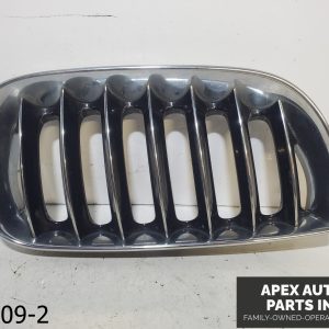 OEM 2004-2006 BMW X3 3.0L Upper Right Passenger Grille Grill Chrome 51133402909