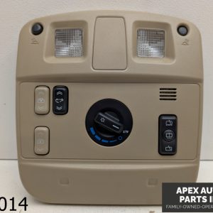 OEM 2004-2009 Cadillac SRX FRONT DOME LIGHT OVERHEAD CONSOLE SUN ROOF SWITCH