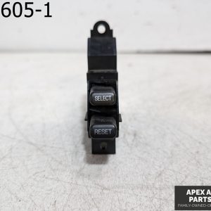 OEM 2004 Acura MDX 3.5L GAUGE CLUSTER SELECT RESET BUTTON SWITCH CONTROL