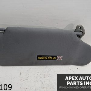 OEM 2004 Acura TL 3.2L Driver Left Side Sun Visor Gray Lighted