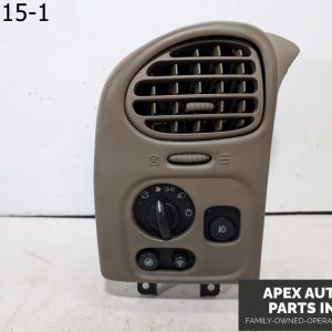 OEM 2004 Buick Rainier 4.2L DASH MOUNTED HEADLIGHT SWITCH