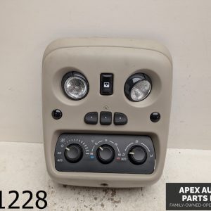 OEM 2004 Cadillac Escalade 6.0L OVERHEAD CONSOLE SUNROOF SWITCH CLIMATE CONTROL