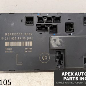 OEM 2004 Mercedes E320 3.2L Left Front Driver Side Door Computer Module Control
