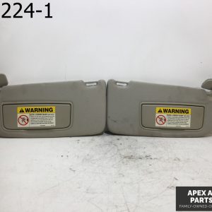 OEM 2004 Volvo XC90 DRIVER LEFT SUN VISOR COVER W MIRROR & PRESET BUTTONS