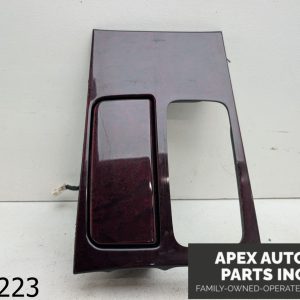 OEM 2005 LEXUS LS430 4.3L CENTER CONSOLE SHIFTER ASHTRAY W/WOOD TRIM