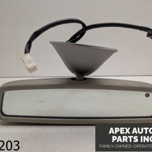 OEM 2005 Mercedes C240 2.6L Interior Upper Rear View Mirror Gray