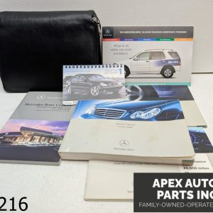 OEM 2005 Mercedes C240 LEATHER CASE FOR OWNERS MANUAL OPERATORS GUIDE USER GUIDE