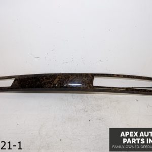 OEM 2006-2008 BMW 335XI 3.0L Dash Trim Wood Center 7132851