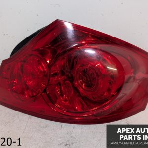 OEM 2006-2008 Infiniti G35 3.5L Right Passenger RH Tail Light