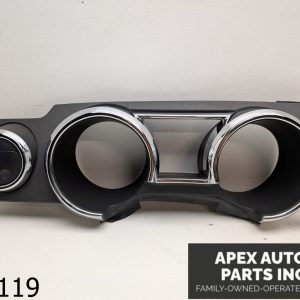 OEM 2006 Ford Mustang 4.0L Speedometer Dash Trim Cluster Bezel Silver Chrome