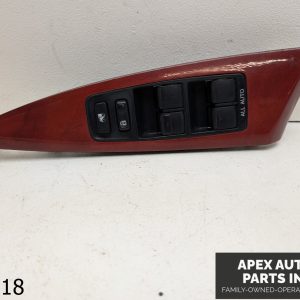 OEM 2007-2009 Lexus ES 350 3.5L Door Window Control Switch w/Panel Driver Side