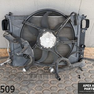 OEM 2007-2009 Mercedes S550 5.5L Engine Radiator AC Cooling Condenser fan Assy
