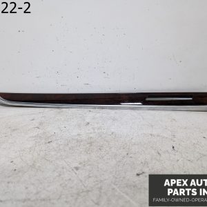 OEM 2007 Audi A6 3.1L FRONT DRIVERS LEFT DOOR TRIM WOOD 4F0867409B