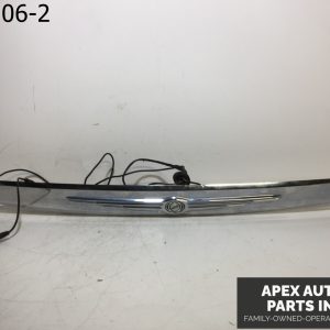 OEM 2007 Chrysler Pacific Hatch Lid Tailgate Molding Trim Rear Camera Chrome