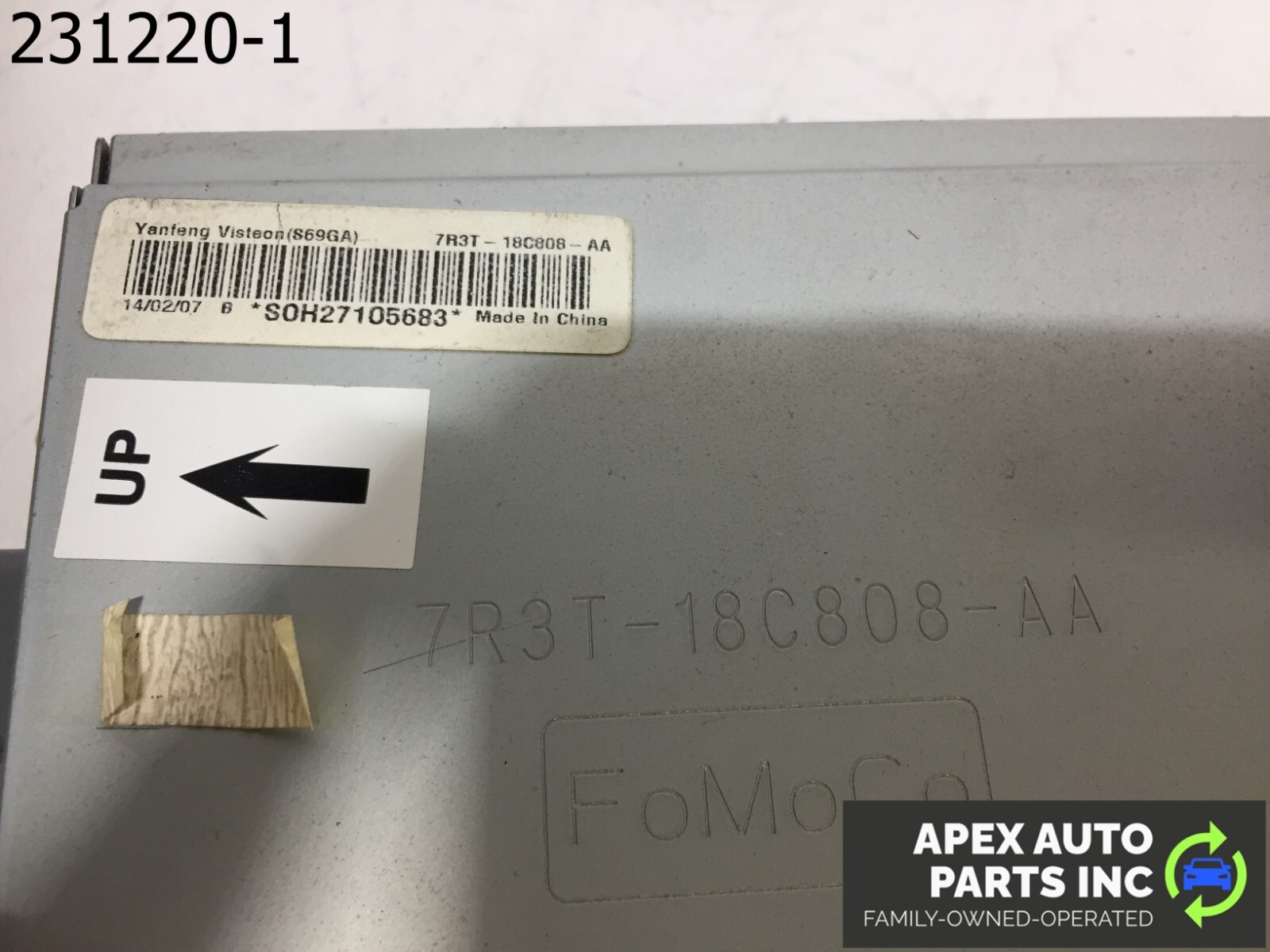 OEM 2007 Ford Mustang Audio Amp Amplifier Module 7R3T-18C808-AA - Image 9