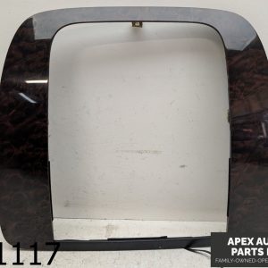 OEM 2007 GMC Yukon 6.2L  Dash Radio Bezel Trim Wood Grain